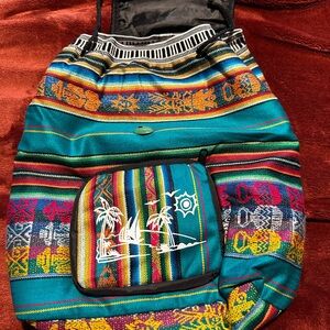 Puerto Rico Striped Backpack